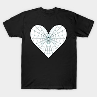 Spider Web Heart V13 T-Shirt